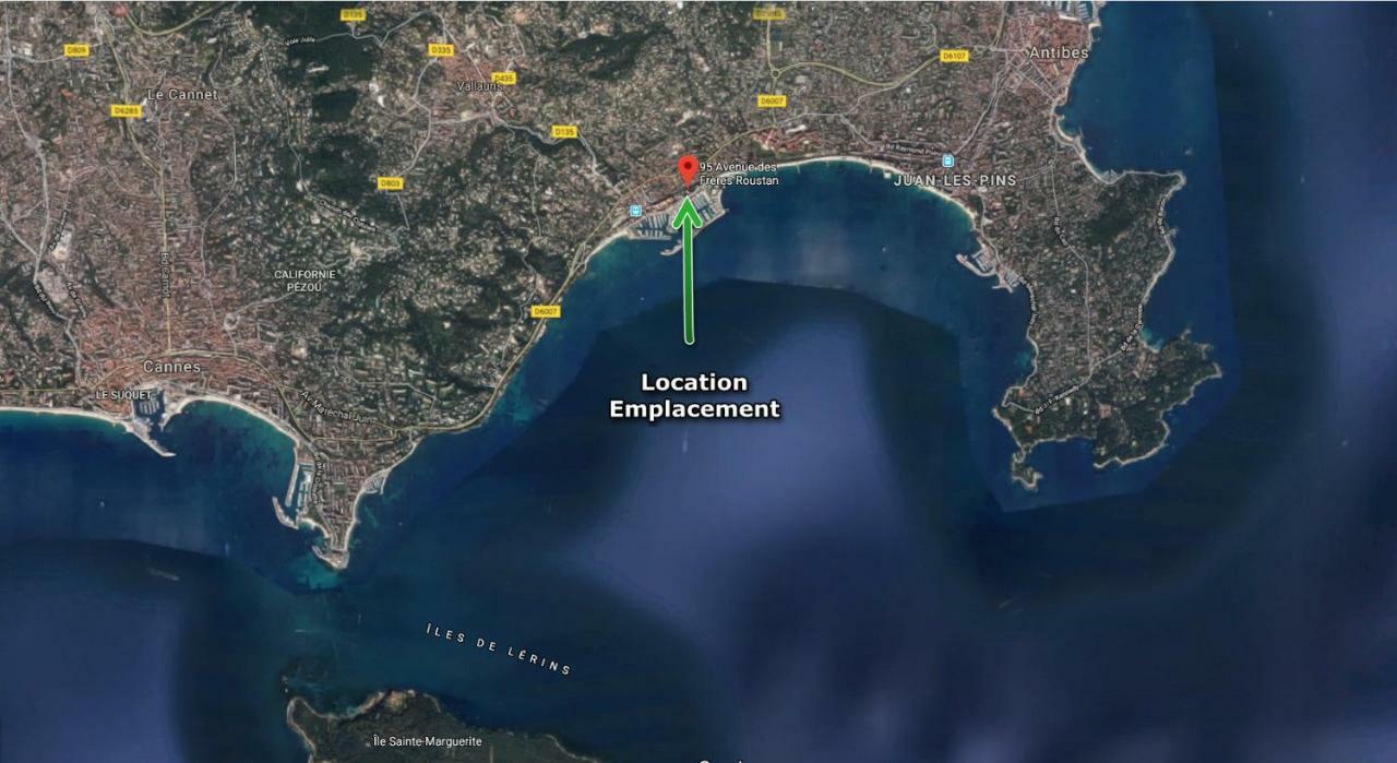 Grand Studio Neuf Face Port Et Plage, Parking Prive Golfe-Juan Εξωτερικό φωτογραφία